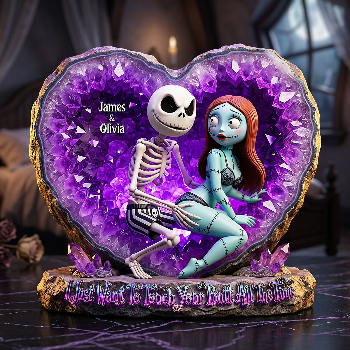 Couple Acrylic Plaque - Personalized Gifts For Couple Plaque 064huta080626