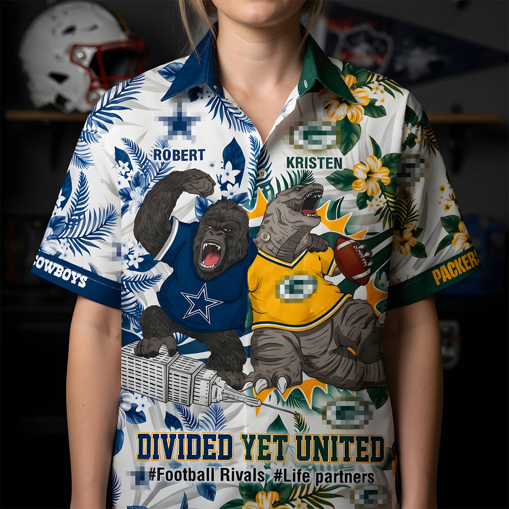 Sport Fight Pals Hawaiian Shirt, Personalized Gifts For Couple & Friends 02qhdt180626