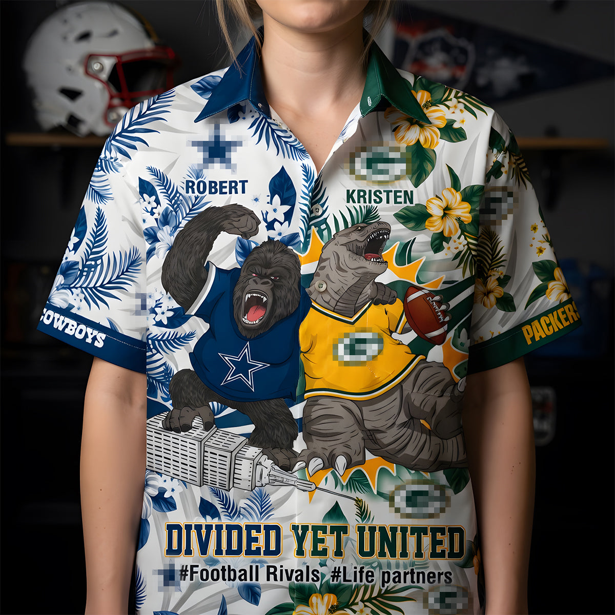 Sport Fight Pals Hawaiian Shirt, Personalized Gifts For Couple & Friends 02qhdt180626