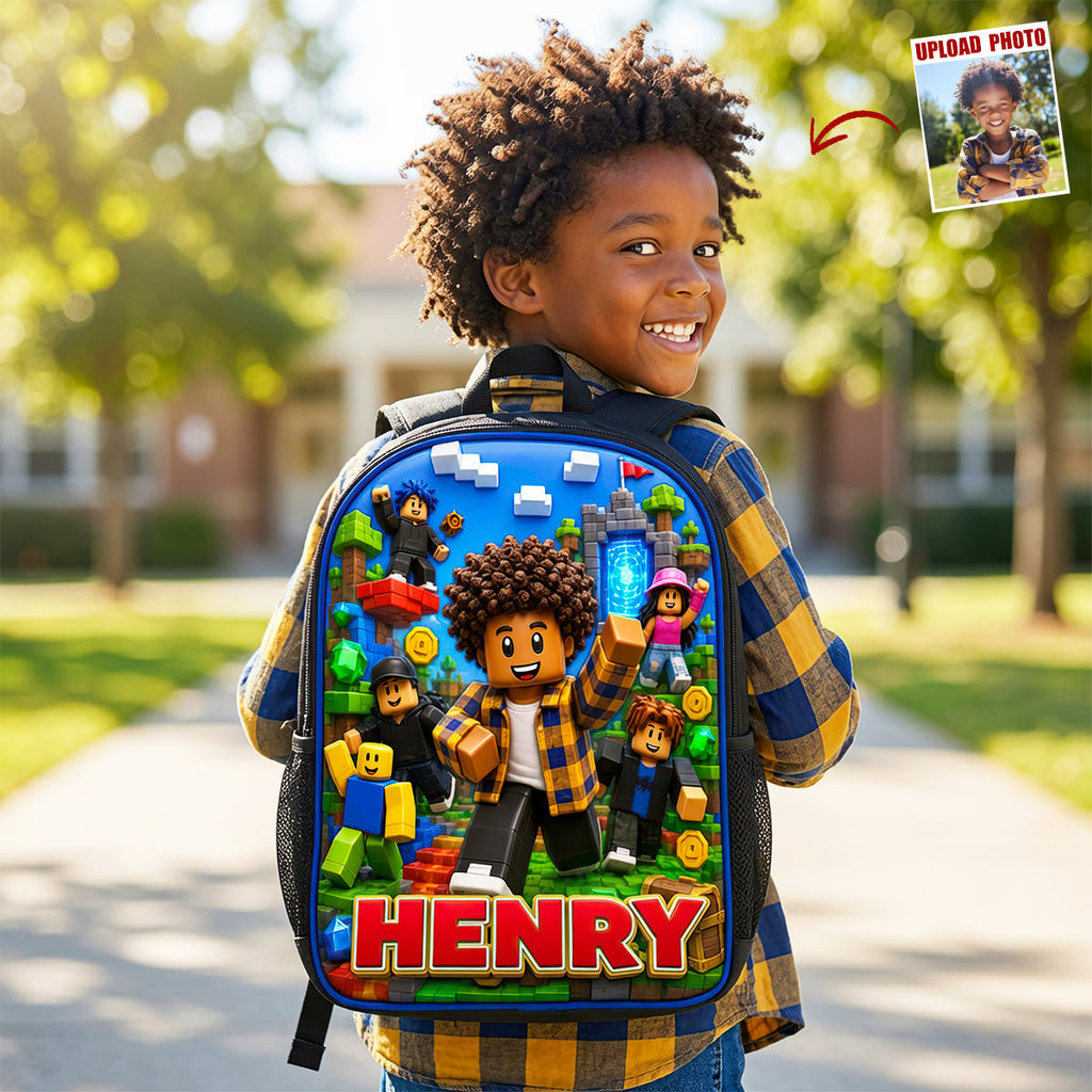 Adventure Kid Backpack - Custom Photo Gifts For Kids 03NADT140726