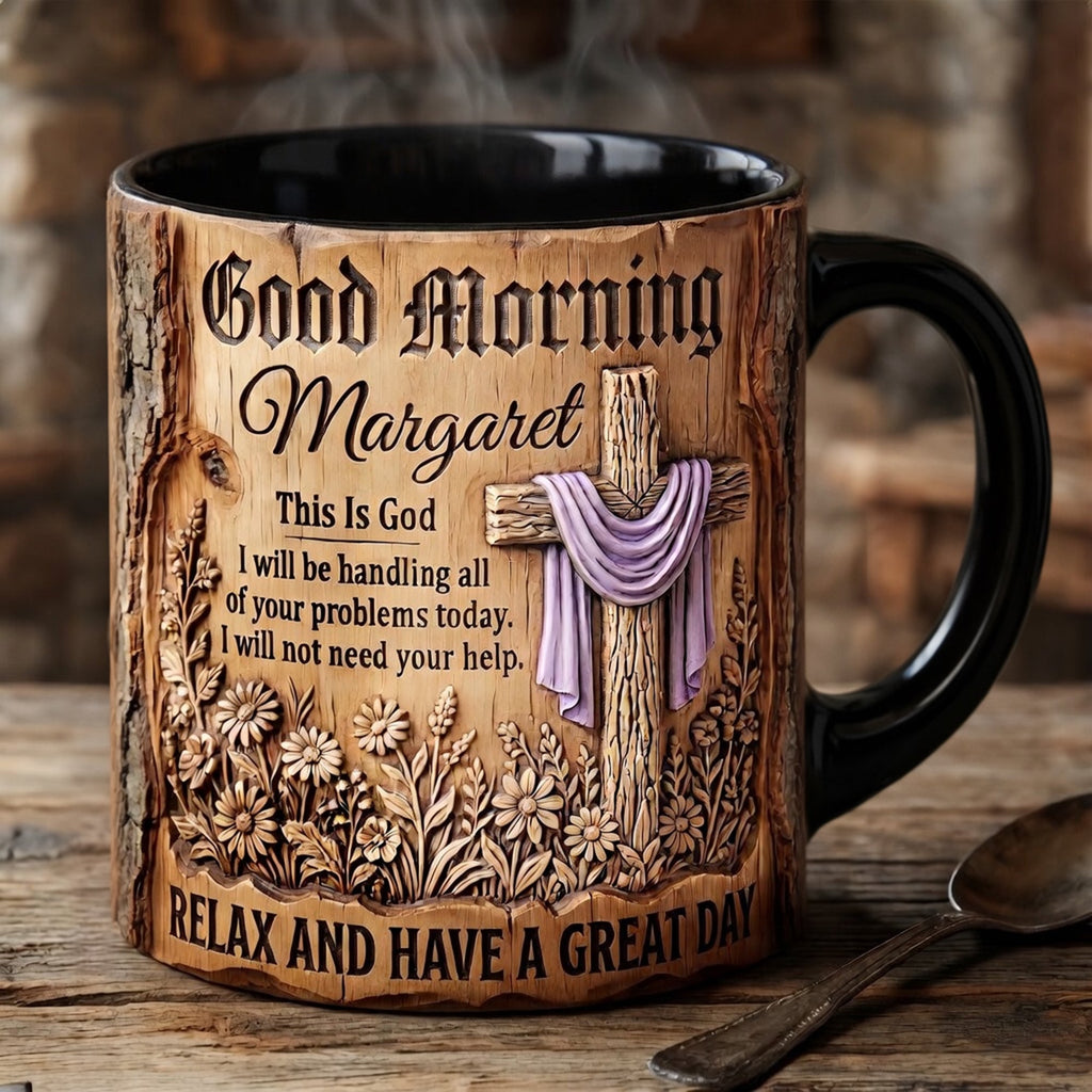 God Morning Religious Coffee Mug - Personalized Gifts For Christian Coffee Mug 04PALU180326
