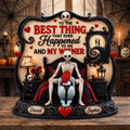 Naughty Spooky Couple Acrylic Plaque - Personalized Gifts For Couple 05tydh260526