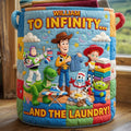 Lovely Characters Quilted Laundry Basket - Personalized Gifts 06tyqn300626
