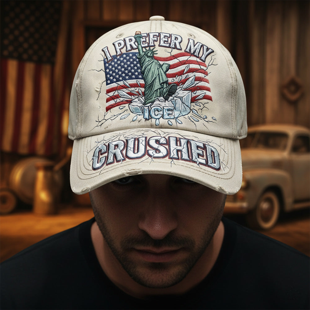 I Prefer My Ice Crush Gifts For American Patriots Classic Cap 03pata280226