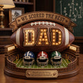 USA Football Best Dad Acrylic Plaque - Personalized Gifts For Dad 05PALU040526