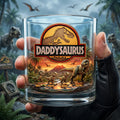 Dad & Kids Adventure Glass Mug Personalized Gifts For Dad 04NATA240426