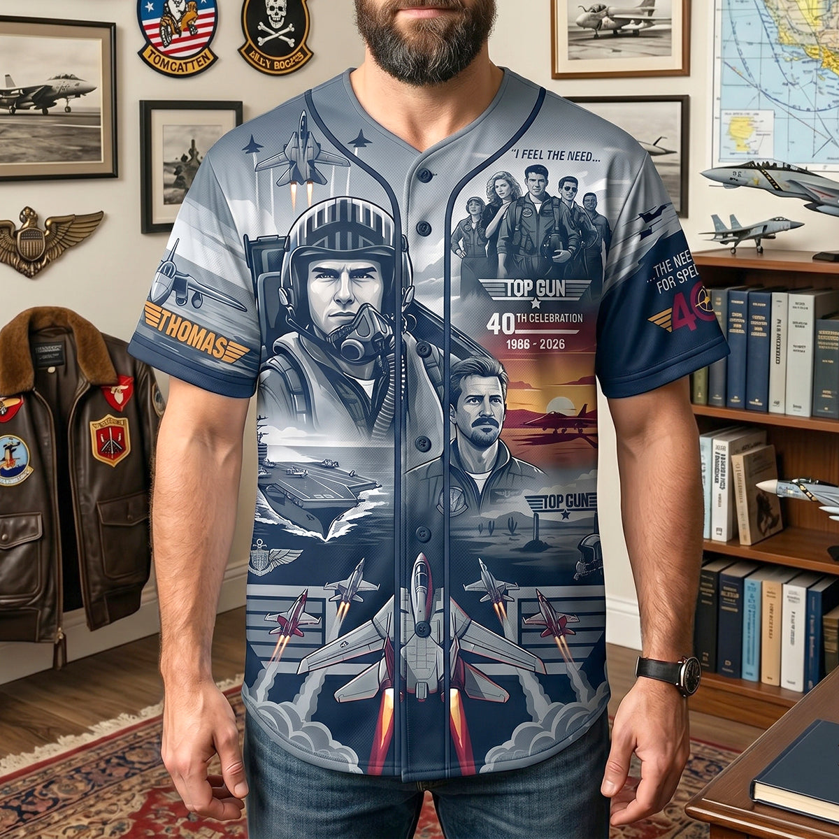 Sky Squad Jersey - Personalized Gifts 03QHTN110626