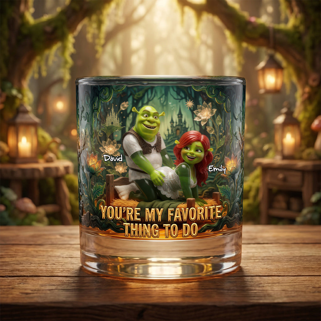Sassy Couple 11oz Round Glass - Personalized Gifts For Couple 03tydh280526