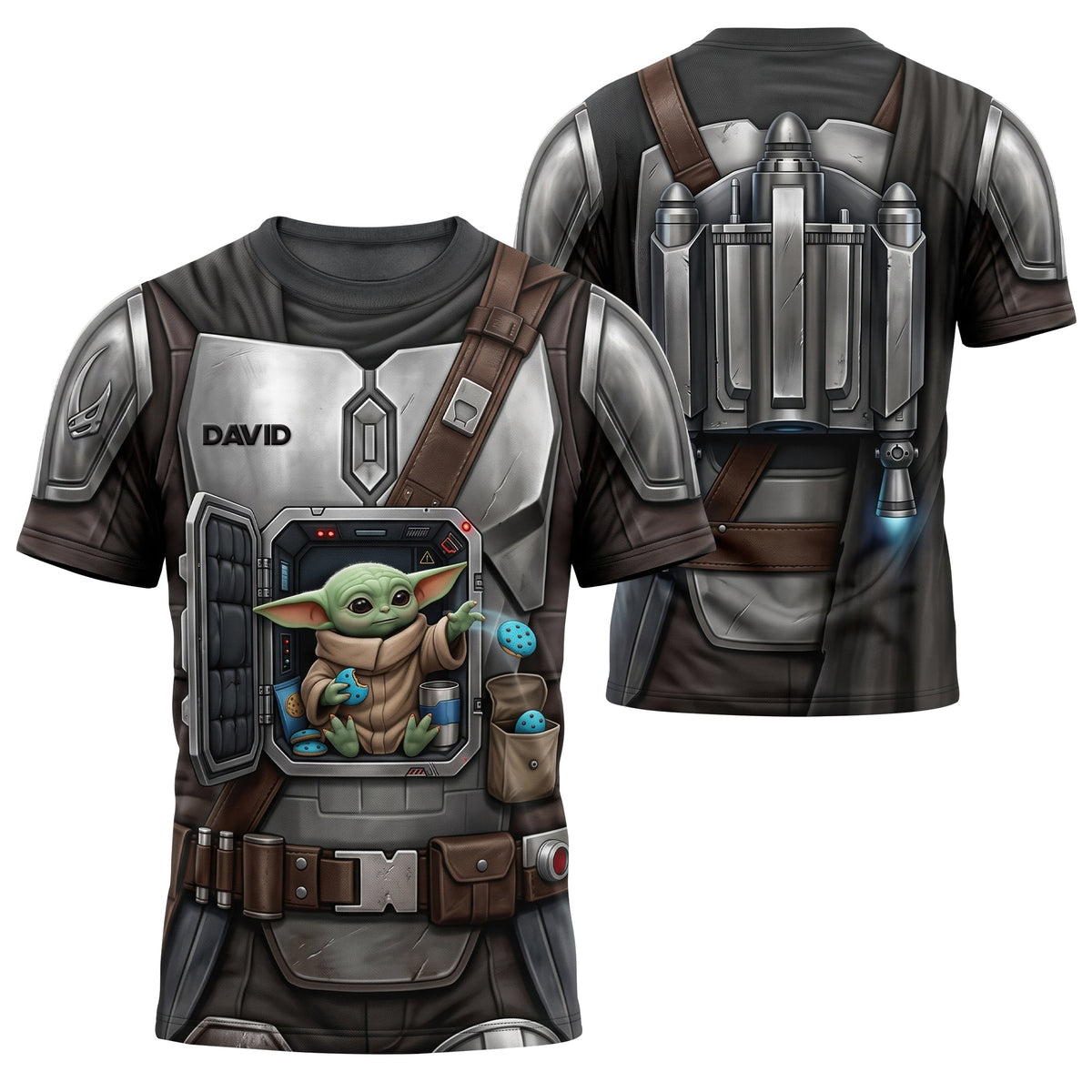 Lovely Interstellar Explorer Companion In Mech-Suit 3D Shirt - Personalized Gifts 04tyqn170726