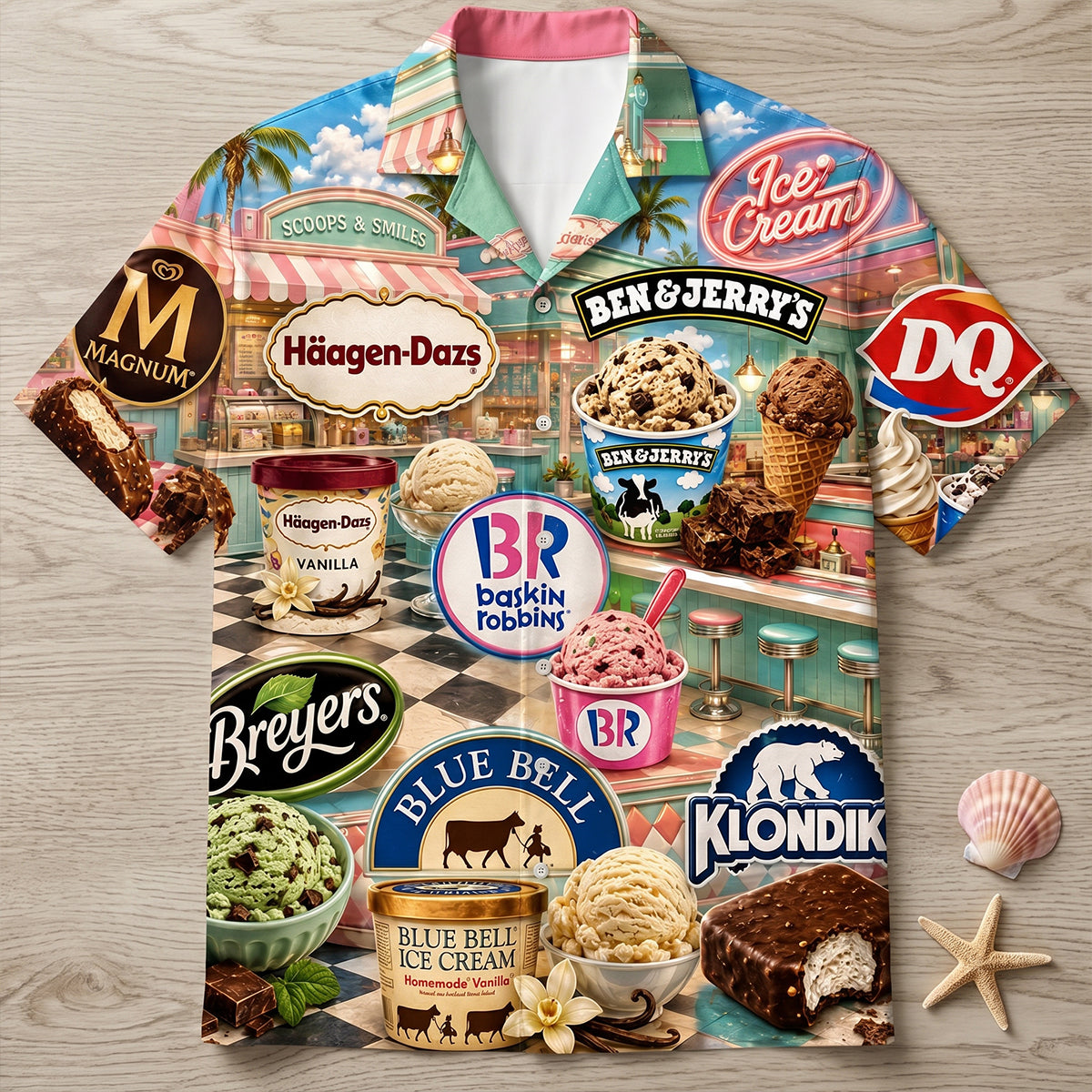 Sweet Summer Hawaiian Shirt - Personalized Gifts 03natn200626