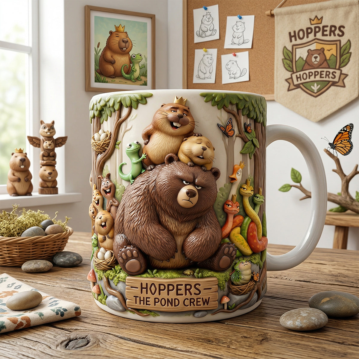 Funny Adventure Team Coffee Mug - Personalized Gifts 02patn280326
