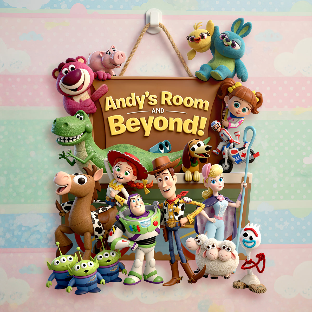 Welcome To My World Acrylic Sign - Personalized Gifts For Kids 01PADT270626