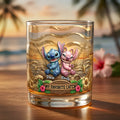 My Favorite Catch Round Glass - Personalized Gifts For Couple 05tydh080626