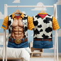 Six Pack Cowboy T-Shirt - Personalized Gifts 01tota060726