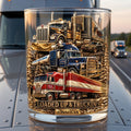 Legendary Truck Drinking Glass - Personalized Gifts For Truckers 03qhlu220626