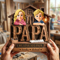 Papa Home Tools Acrylic Plaque - Personalized Gifts For Dads 01pata060526