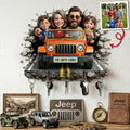 Driving Roadway Acrylic Key Hanger - Custom Photo Gifts For Family Key Hanger 03TYTN300326