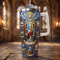 Holy Spirit 40oz Tumbler With Handle - Personalized Gifts For Christians 02padh010726