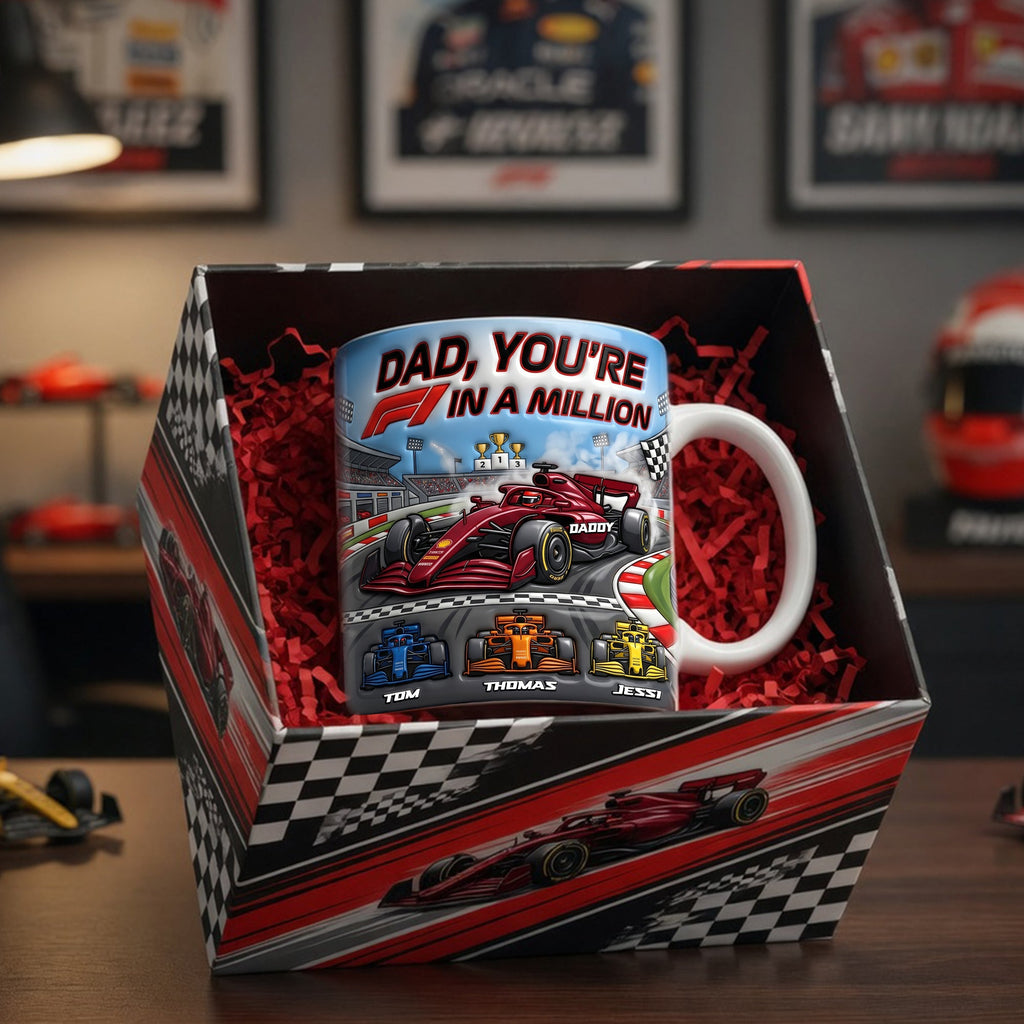 Dad, You’re In A Million Magic Coffee Mug - Personalized Gifts For Dad 03nalu120526