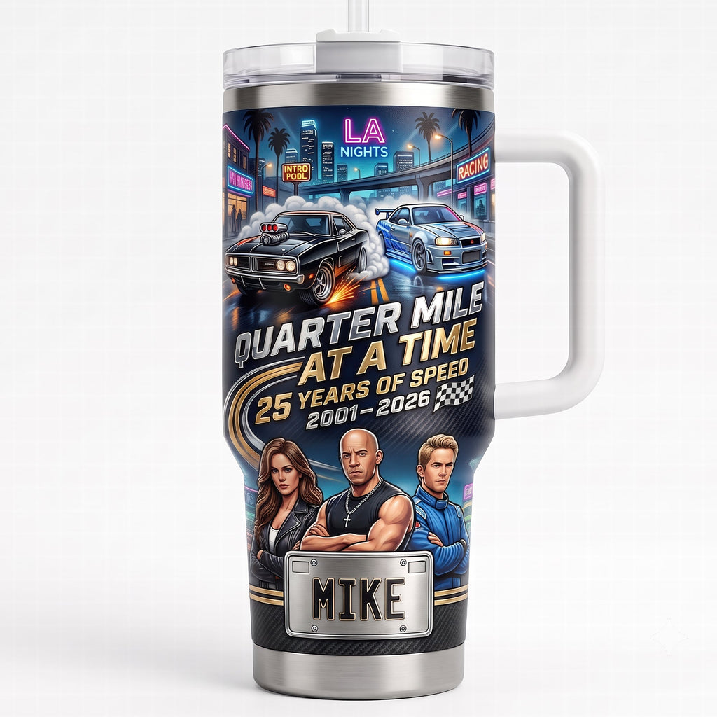 25 Years Of Legacy 40oz Tumbler With Handle - Personalized Gifts 06haqn010726