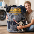Fun Sorting Laundry Loads Quilted Laundry Basket, Personalized Gifts 02qhdt080726