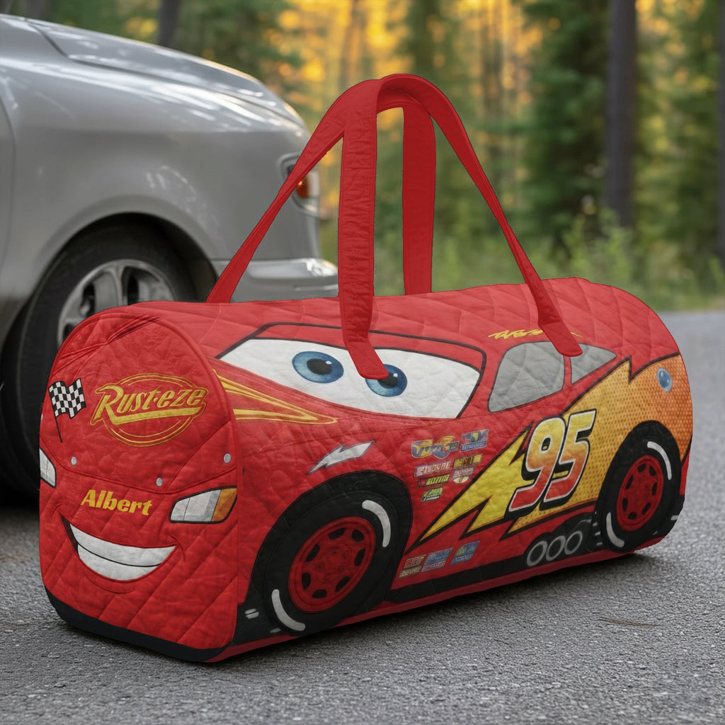 Racing Quilted Duffle Bag – Personalized Gifts For Car Lovers 02naqn200126