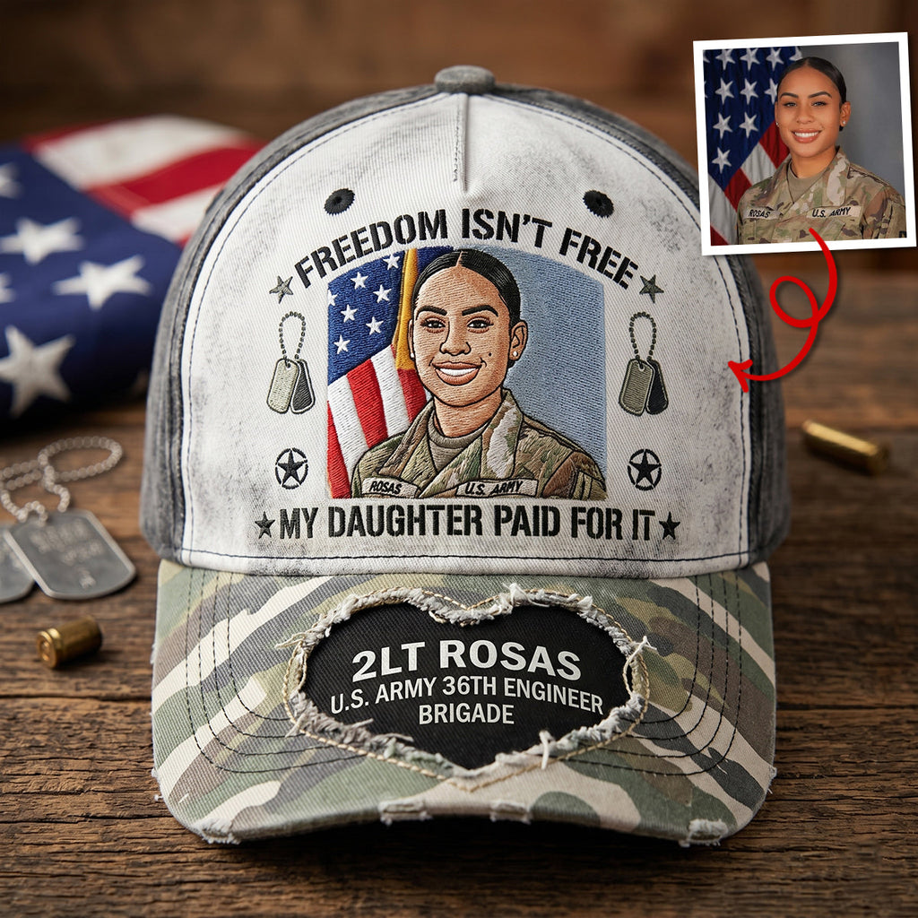 Military Served Member Support Classic Cap, Personalized Gifts For Veteran Families 04qhtn260526