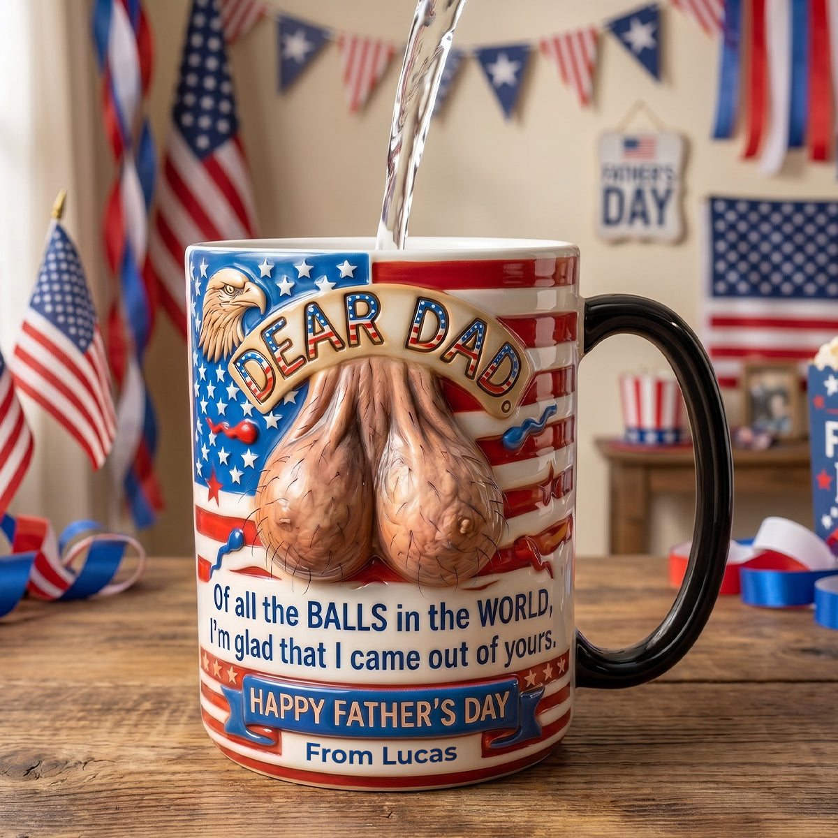 Came Out Of Yours Dad Magic Coffee Mug - Personalized Gifts For Dad 03tydh180526