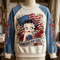American Girl Sweatshirt - Personalized Gifts For Her 01patn130326