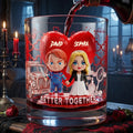 Better Together Whiskey Glass - Personalized Gifts For Couple 04OHLU060626