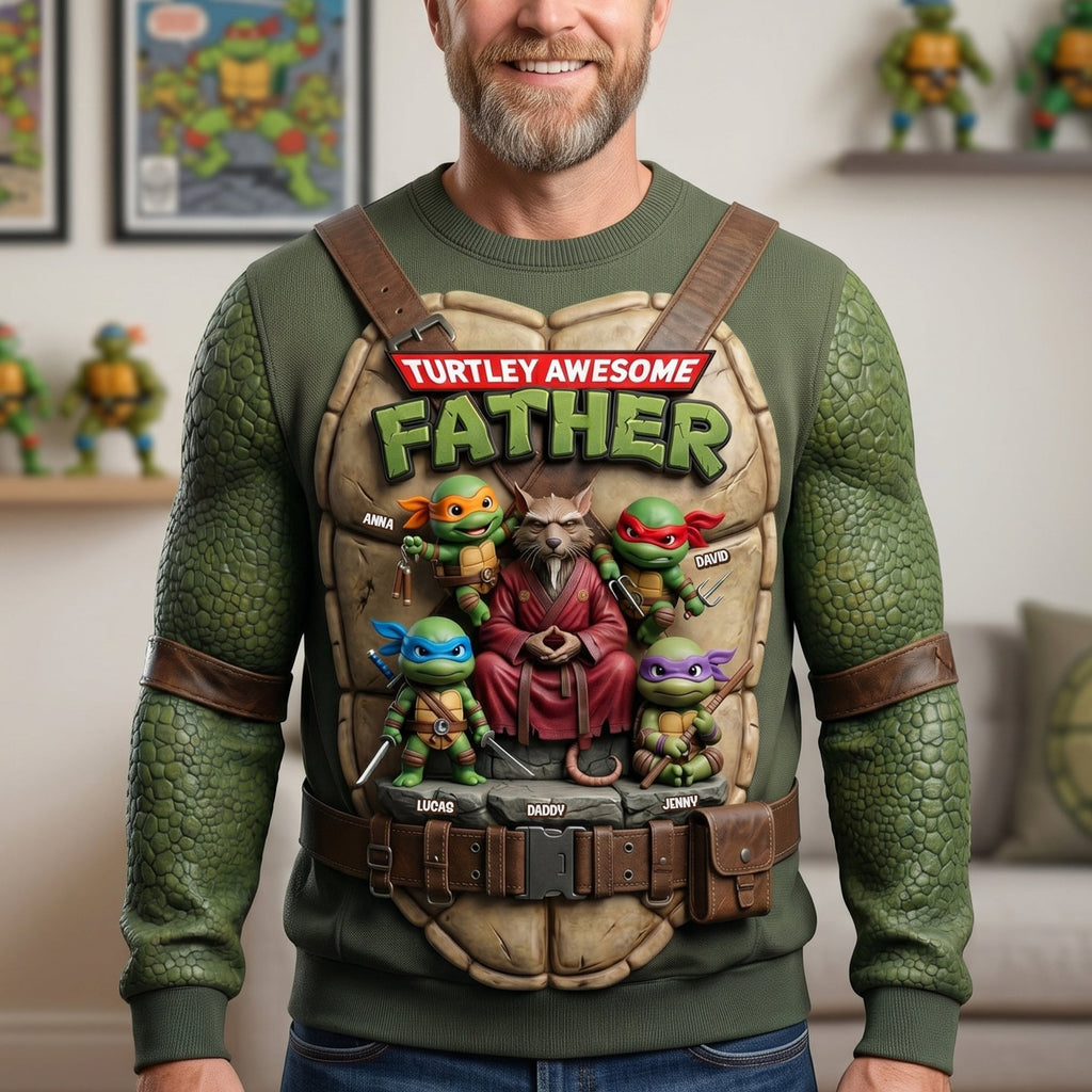 Ultimate Father Shirt - Personalized Gifts For Dad 03NATN050526
