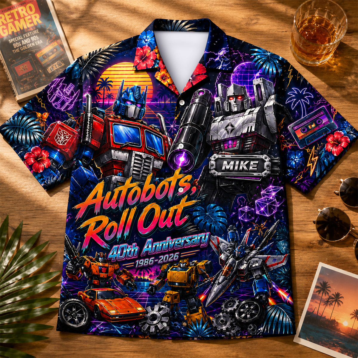40th Aniversary Hawaiian Shirt - Personalized Gifts 03hadh010726