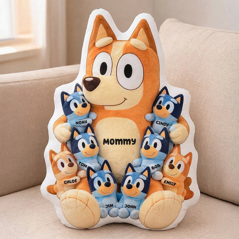 Best Mom Custom Shape Pillow - Personalized Gifts For Moms 03ohdt100326