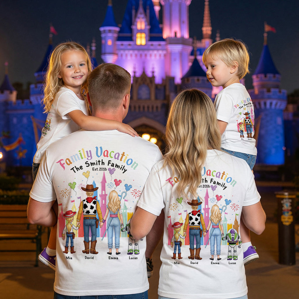Family Vacation Shirt - Personalized Gifts For Family Shirt 03HUDT200626