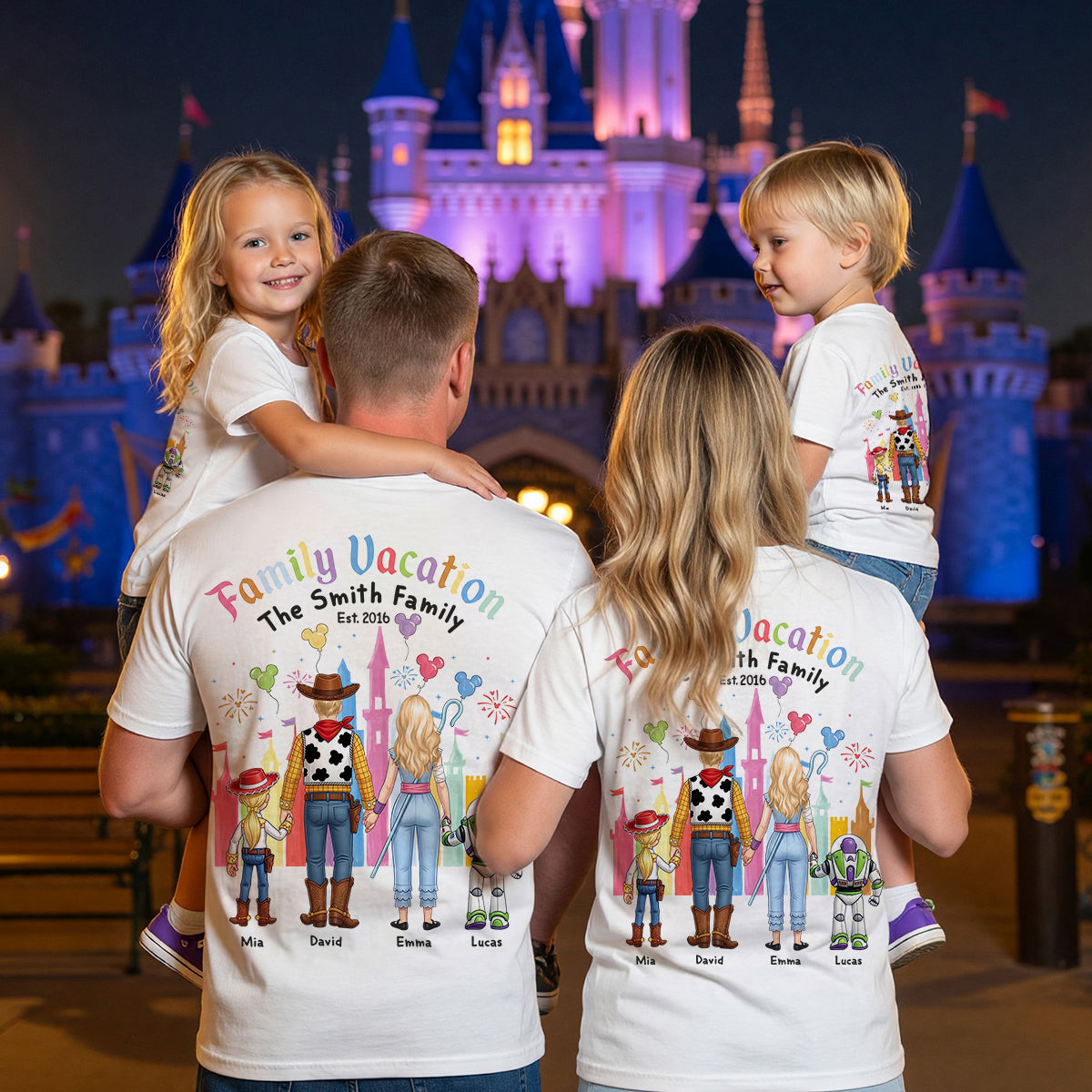 Family Vacation Shirt - Personalized Gifts For Family Shirt 03HUDT200626