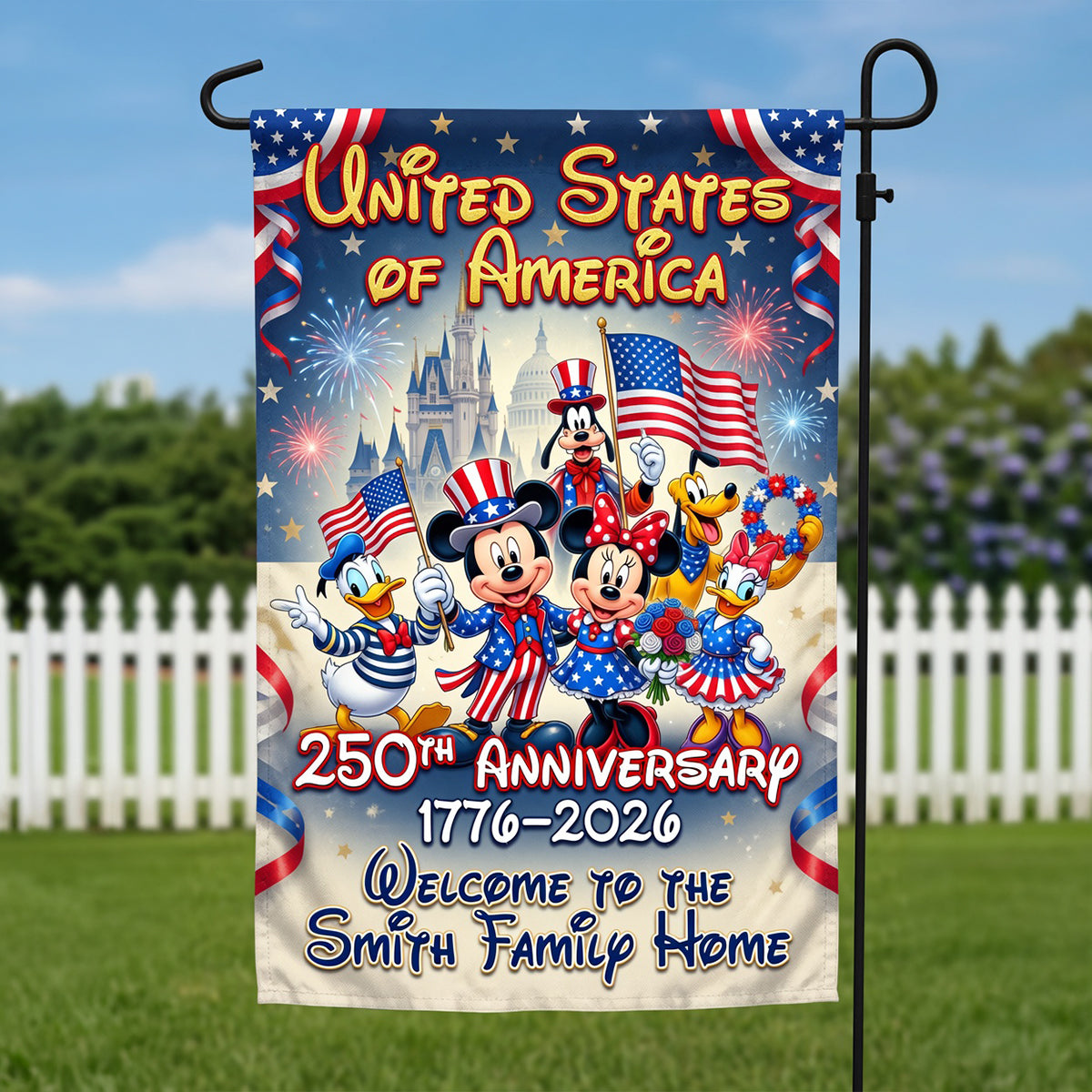 Personalized Garden Flag 105tytn080626