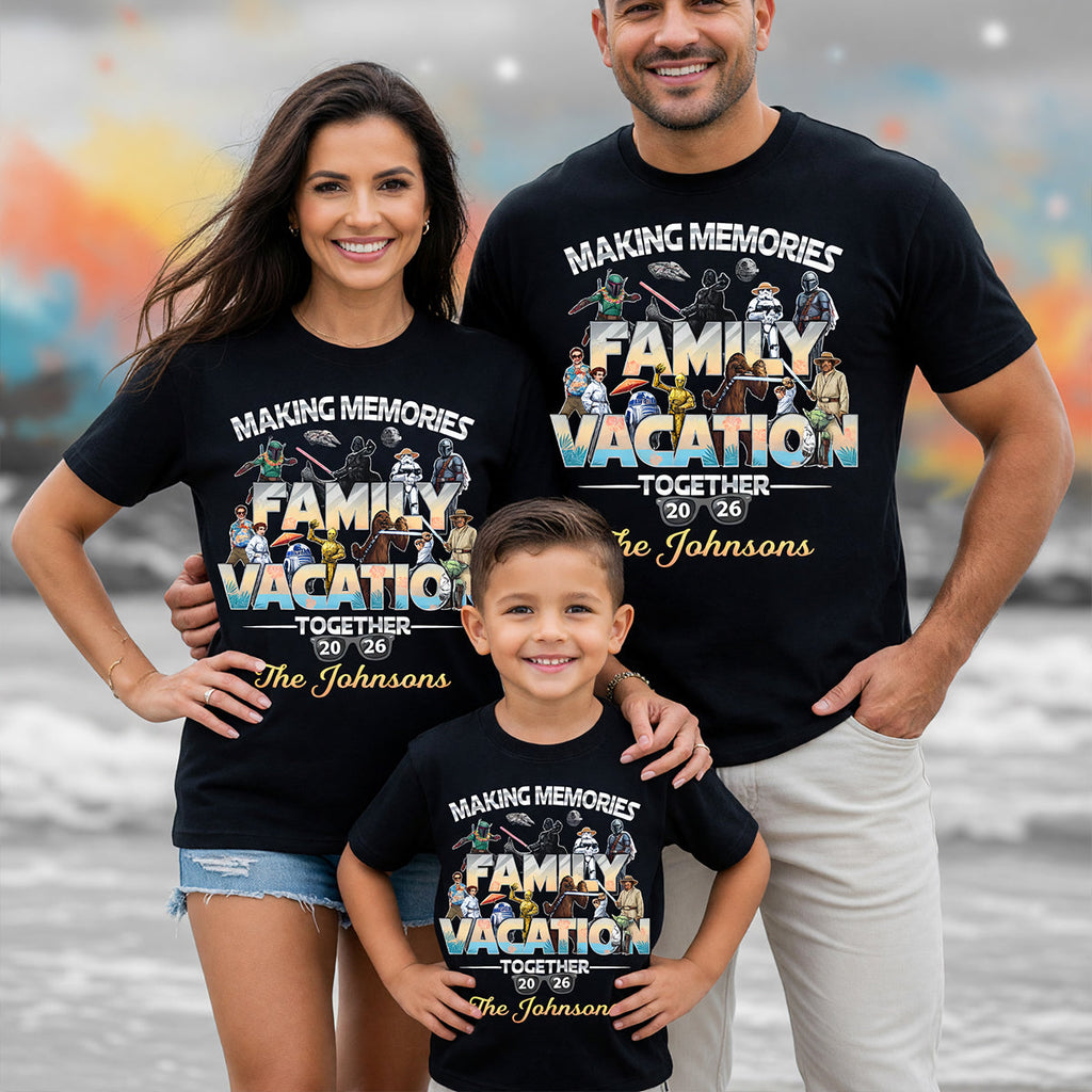 Timeless Family Summer Vacation Matching Shirts, Personalized Gifts For Families 02qhtn190626