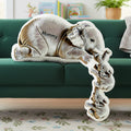 Elephant Mom & Calf Pillow - Personalized Gift For Mom 03TGTA270226