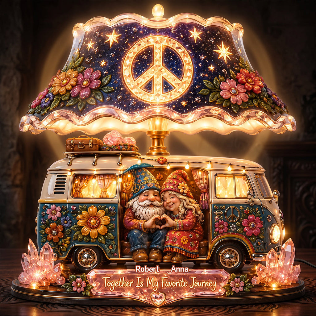 Peaceful Journey Light Box - Personalized Gifts For Couple 02padt070726