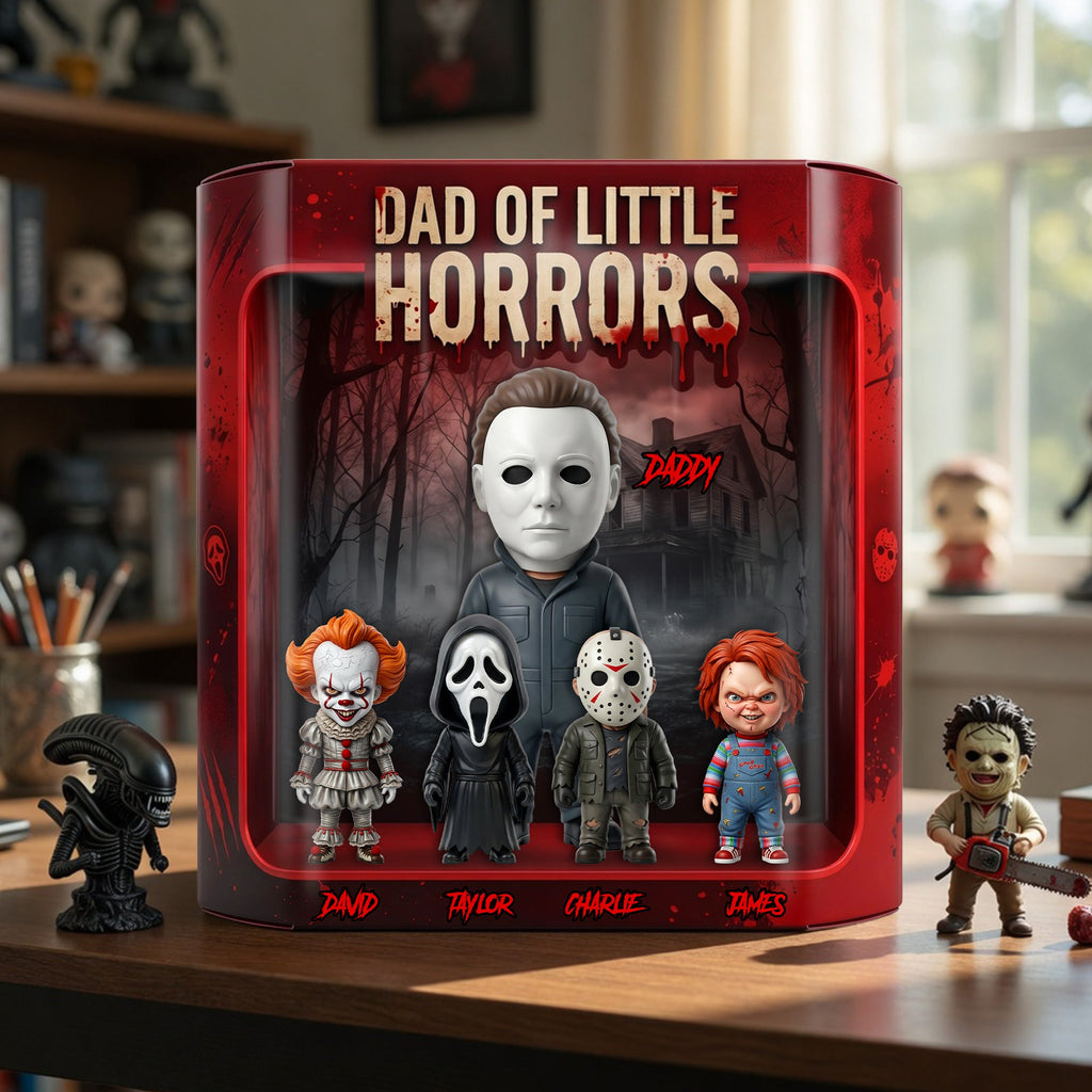Dad Of Little Horrors Acrylic Plaque - Personalized Gifts For Dads 01nalu040526