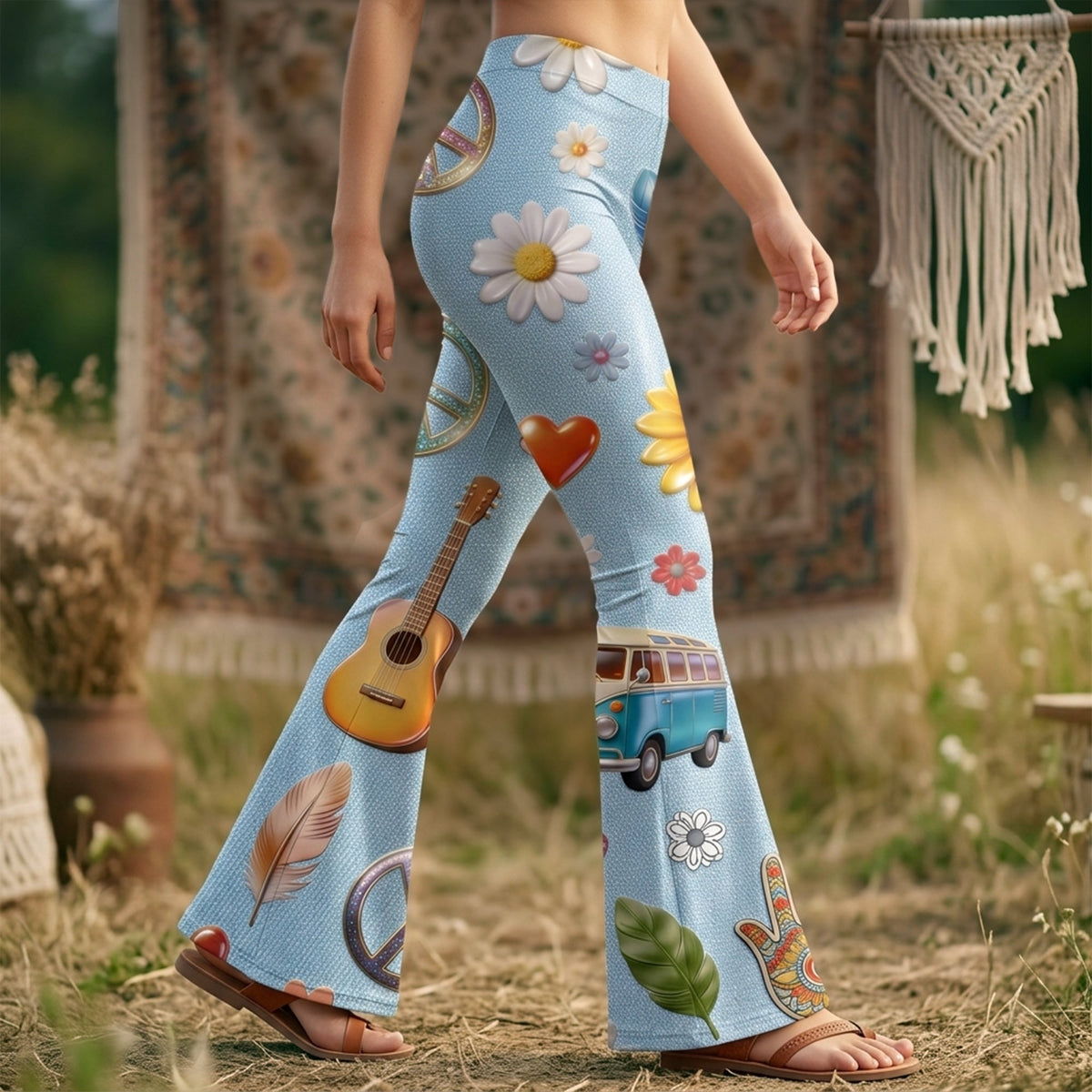 Hippie Flare Leggings Gifts 02pglu200326