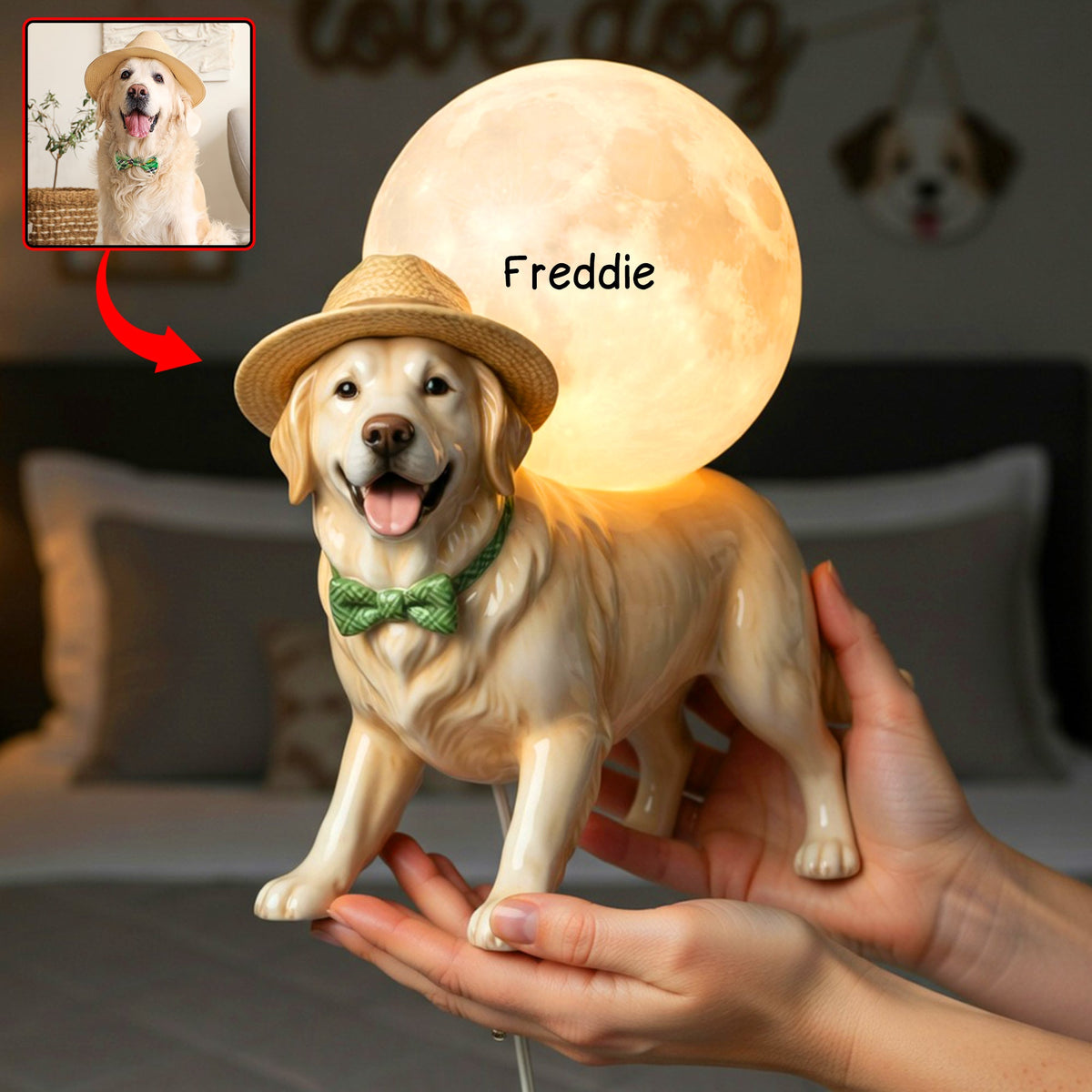 Dog Moon Light Box - Custom Photo Gifts For Dog Lovers 03naqn020426