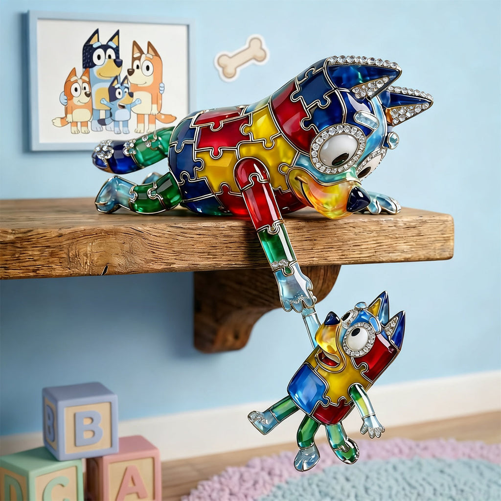 Autism Mom And Kid Acrylic Plaque - Personalized Gifts For Autism Mom 01tgdt310326