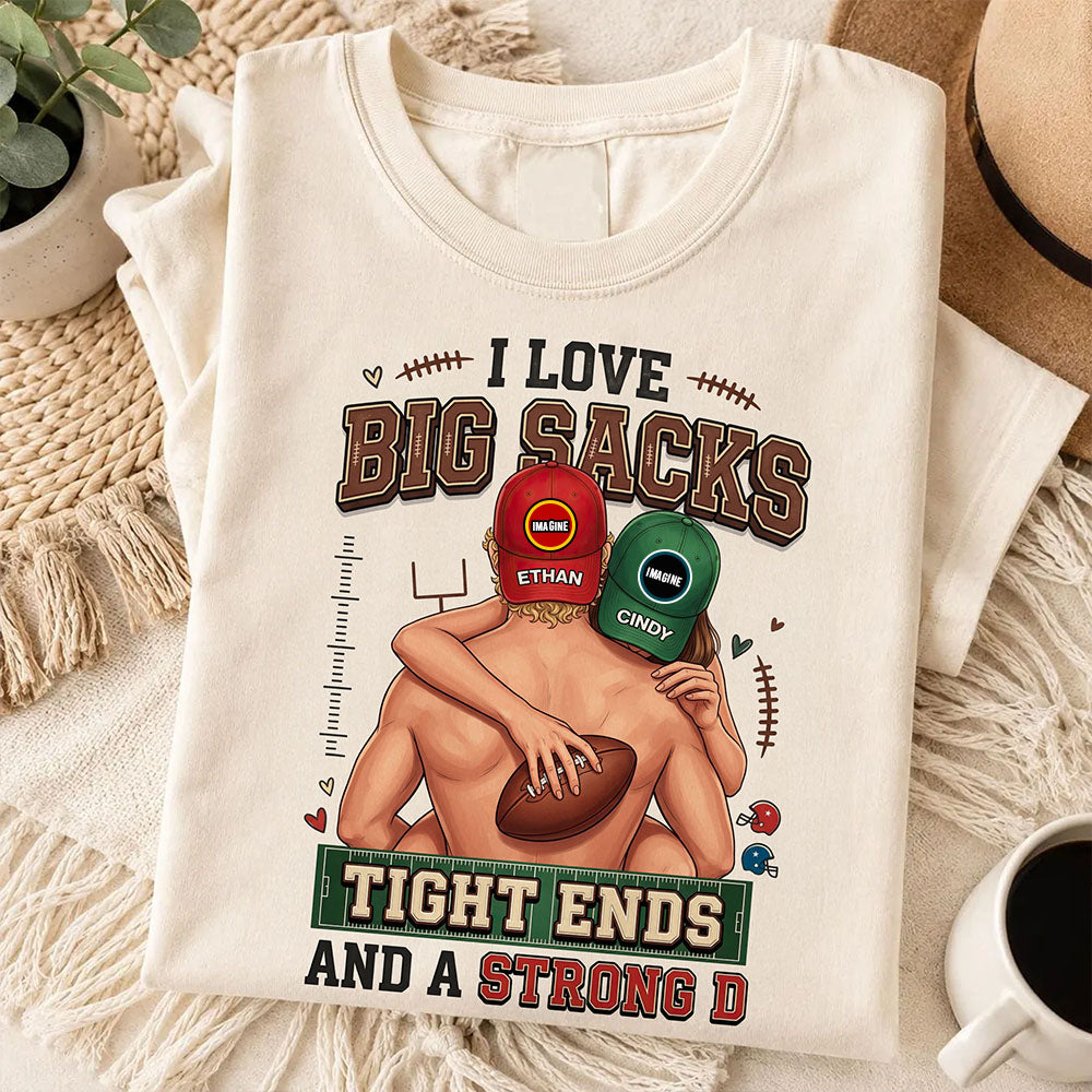 Playful Sporty Couple Shirt - Personalized Gifts For Couples 03HUDT270626