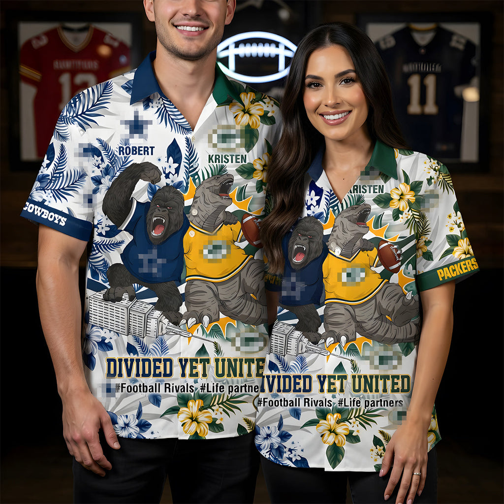 Sport Fight Pals Hawaiian Shirt, Personalized Gifts For Couple & Friends 02qhdt180626