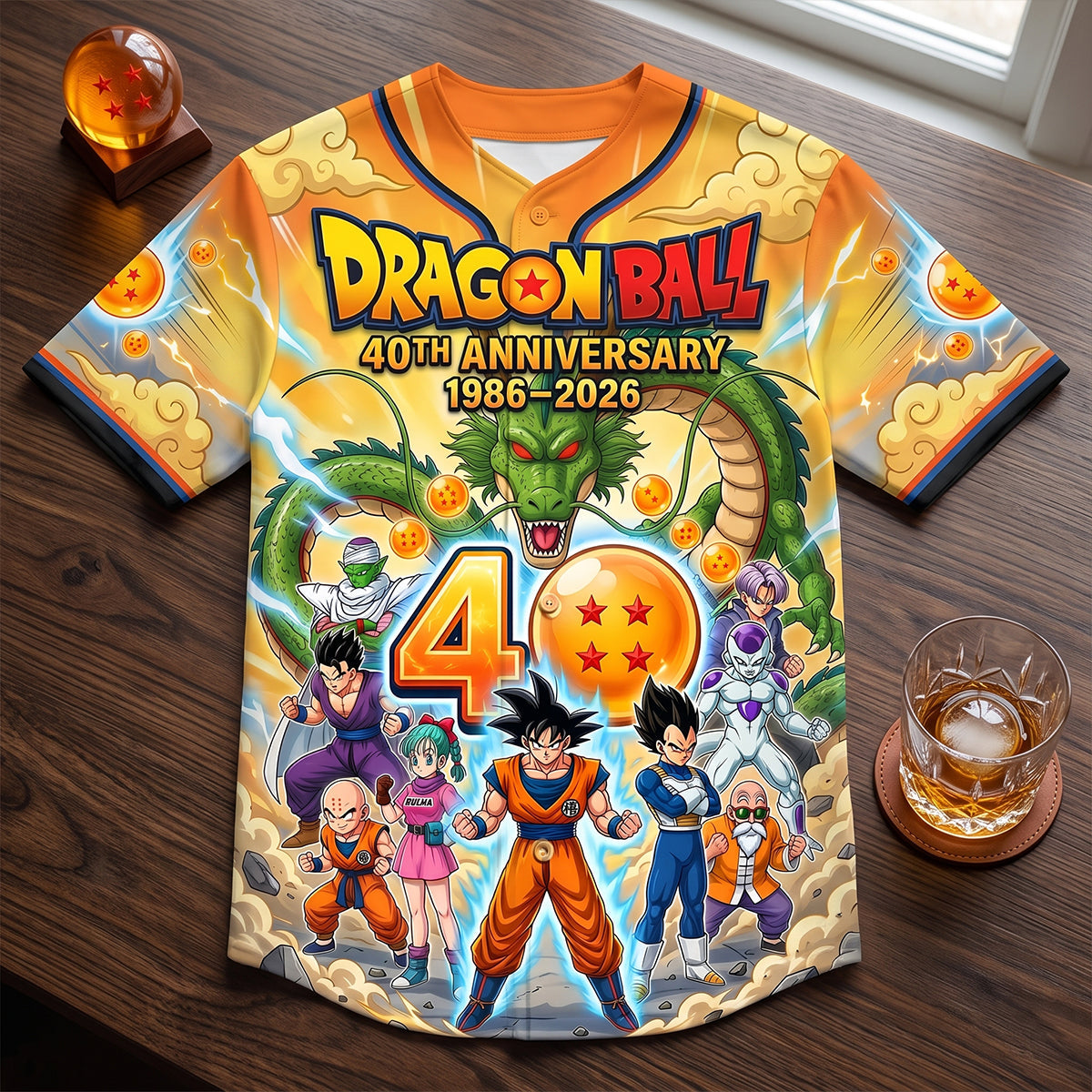 40th Anniversary Adventure Baseball Jersey - Personalized Gifts 02tytn260626