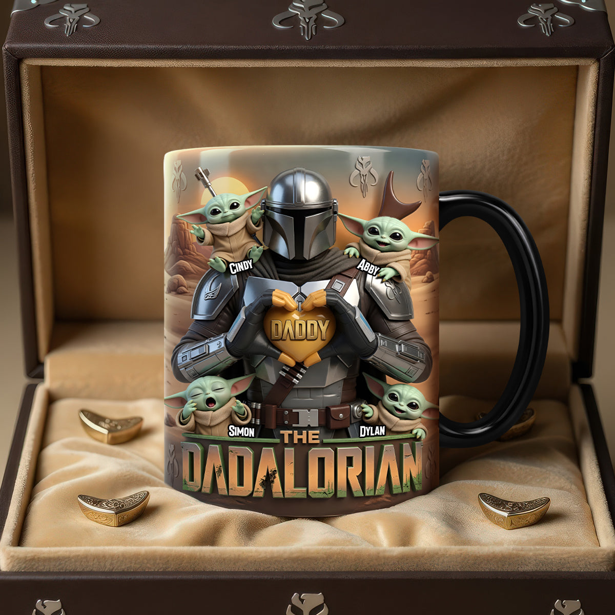 Dad Magic Coffee Mug - Personalized Gifts For Father's Day 076tydh080626