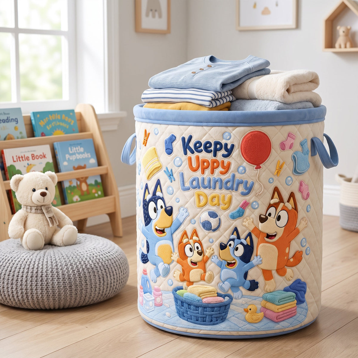 Happy Family Laundry Basket - Personalized Gift For Family 01NAQN140726