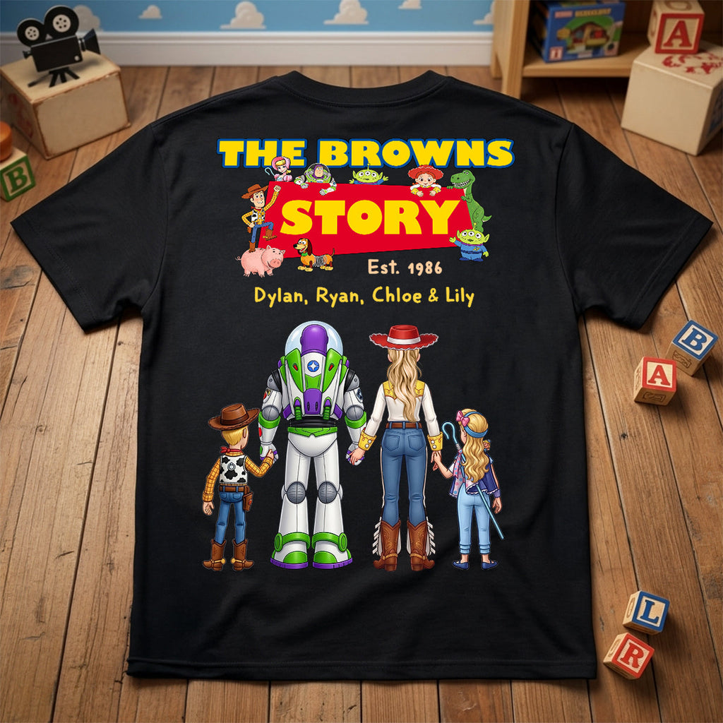 Cute Adventure Family Shirt - Personalized Gifts For Family 01HUDT200626