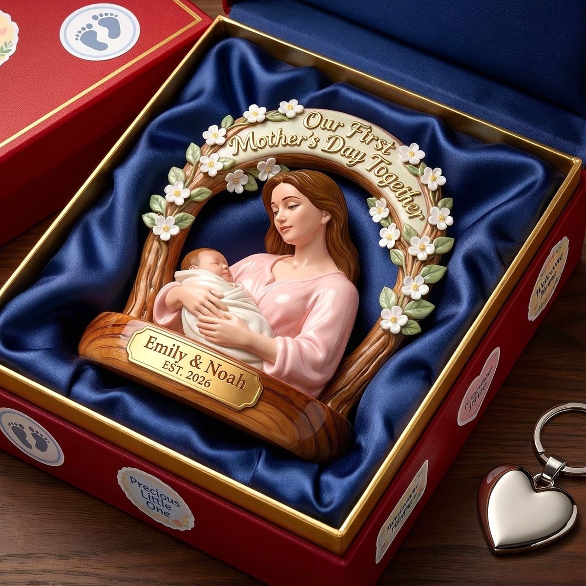 Our 1st Mother's Day Together Acrylic Plaque - Personalized Gifts For Mother 03tyqn110326